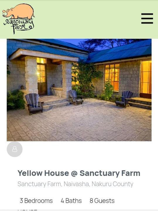 הוילה Sanctuary Farm נאיוואשה מראה חיצוני תמונה