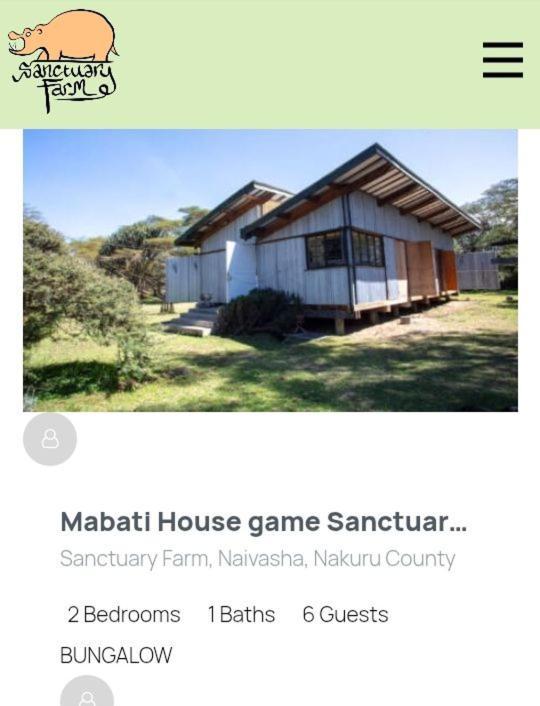 הוילה Sanctuary Farm נאיוואשה מראה חיצוני תמונה